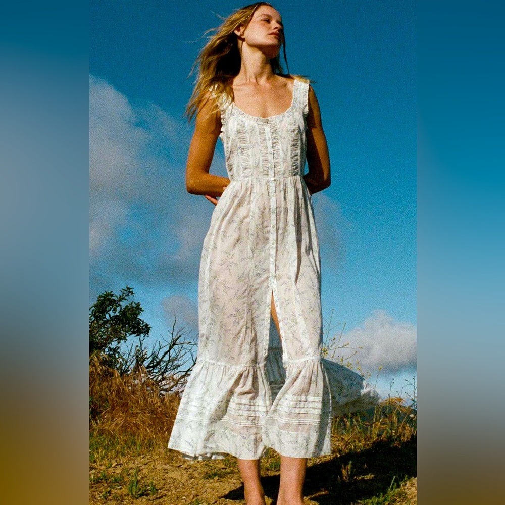 ISO DOEN claribelle dress in bluebell ballad XXS